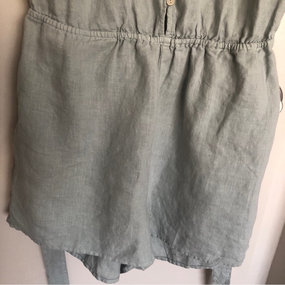 Anthropologie Cloth & Stone cap-sleeve romper. - Picture 7 of 12